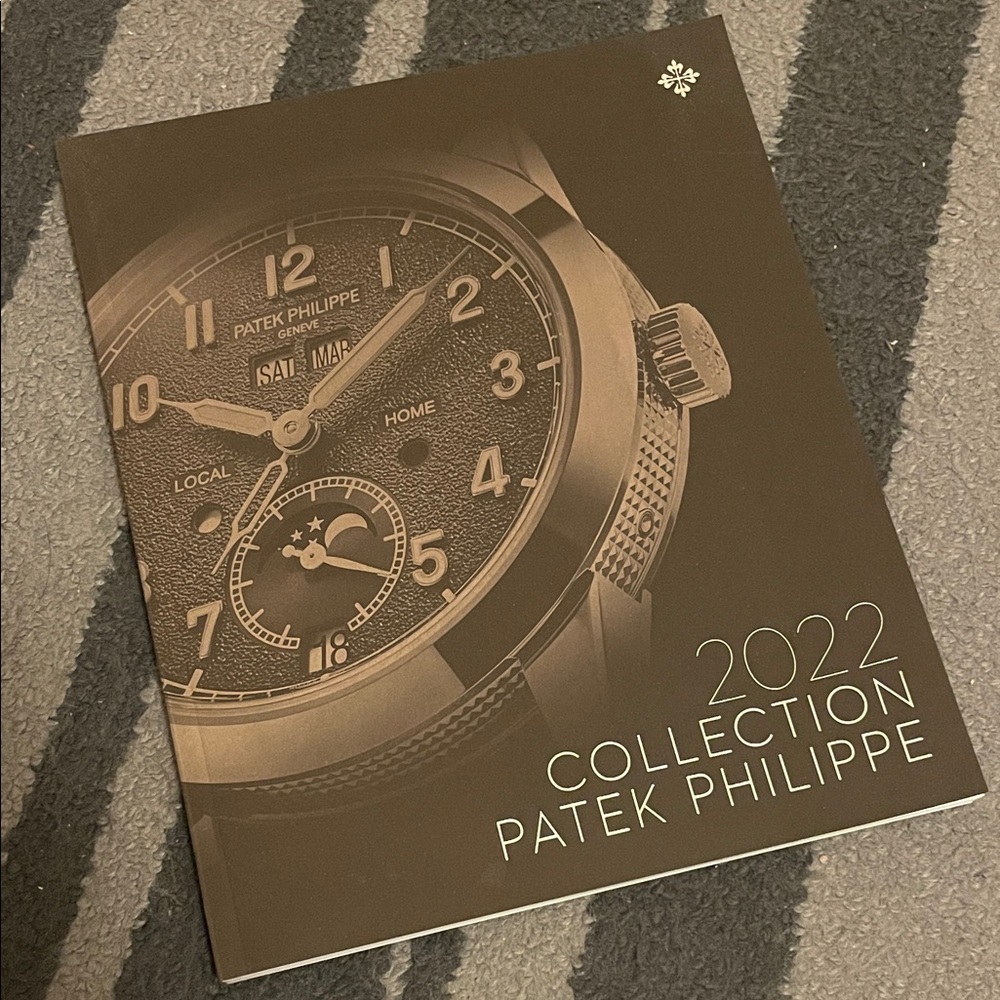 Authentic Patek Philippe watch collection catalog book